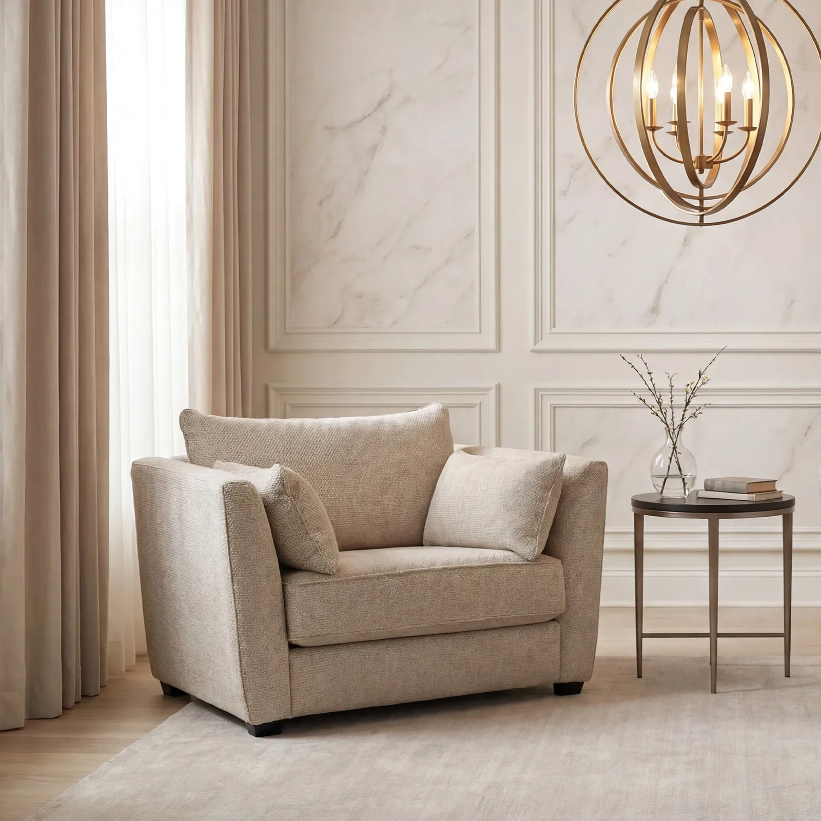 Duresta Maxime Reading Armchair Fabric | Barker & Stonehouse 2