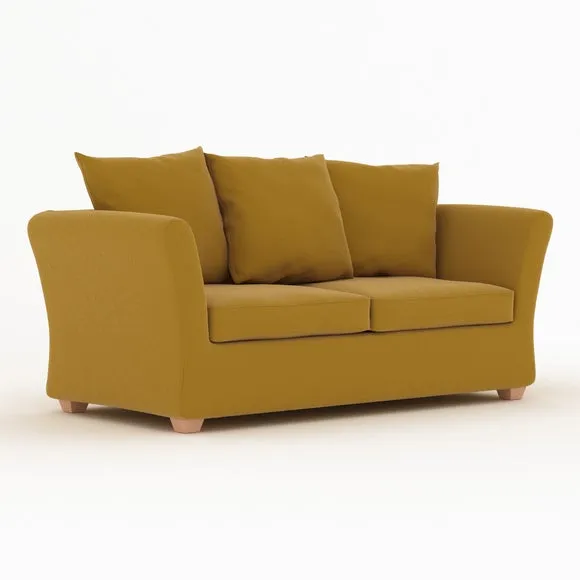 Emmett Velvet 2 Seater Double Sofa Bed 3