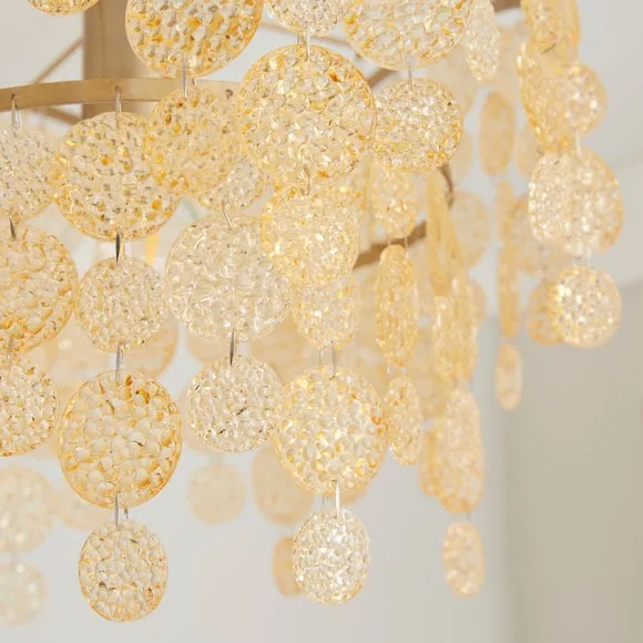 Taylor Disk Semi Flush Ceiling Light 3