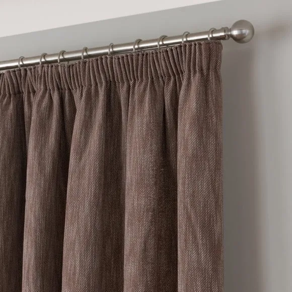 Ultimate Thermal Twill Pencil Pleat Curtains 1