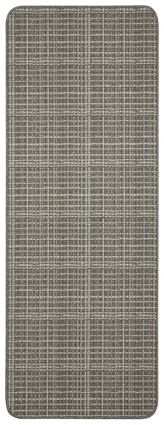 Dandy Warren Flatweave Runner 67x180cm - Lead Cream