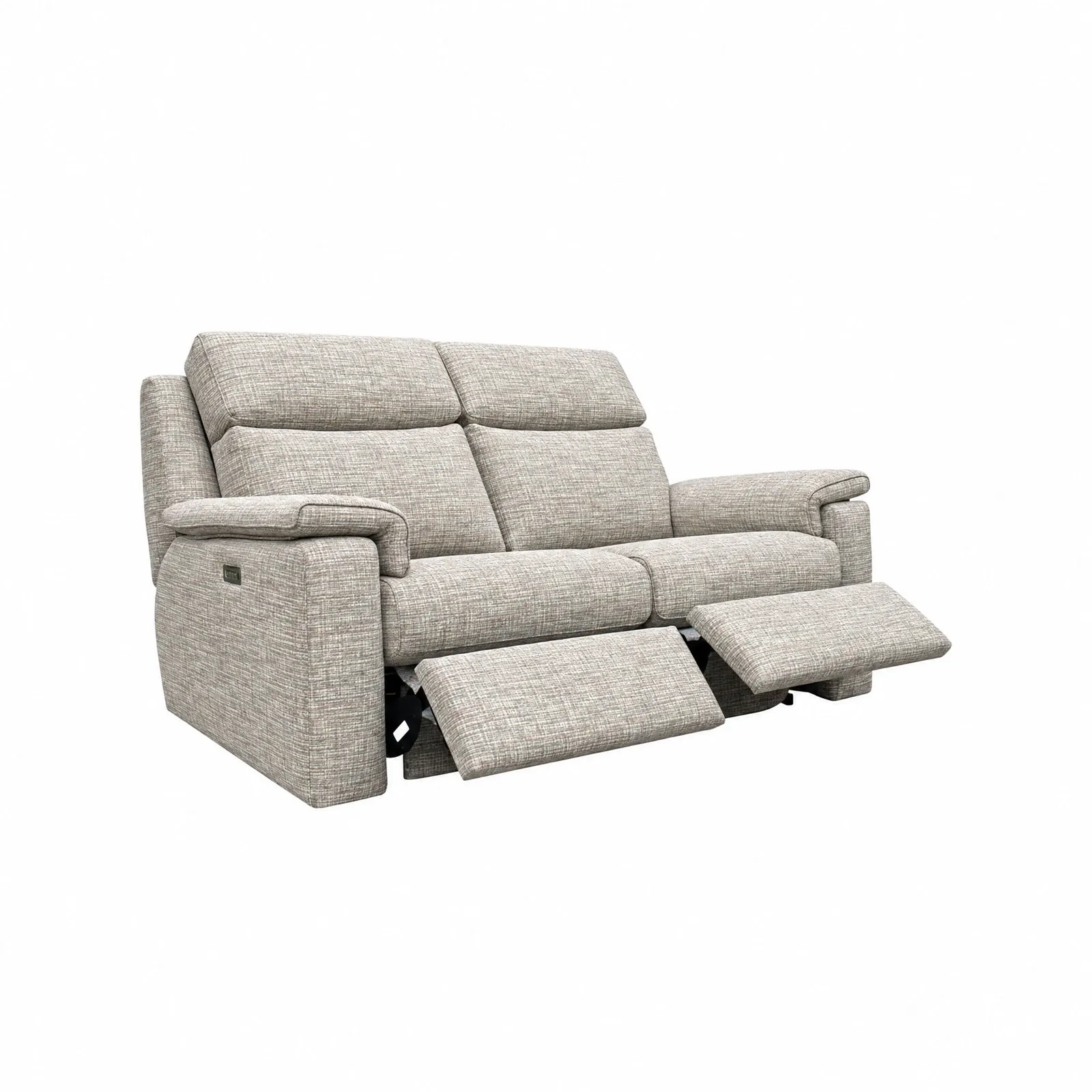 G Plan Ellis Large Sofa Elec Recl Dbl With Hr+Lumbar Usb Fabric | Barker & Stonehouse 2