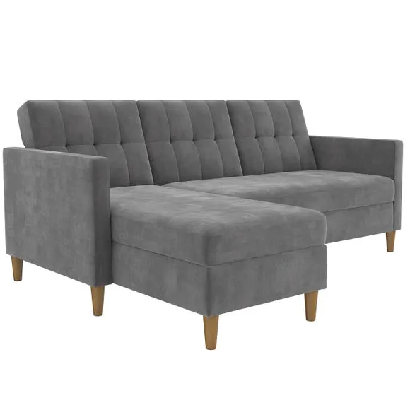 Hartford Chenille Corner Double Sofa Bed 3