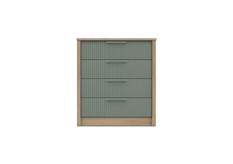 Chelsea 4 Drawer Chest with Silver Handles