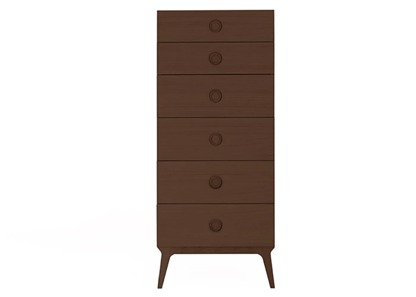 Case Valentine Tallboy Stained Walnut 1