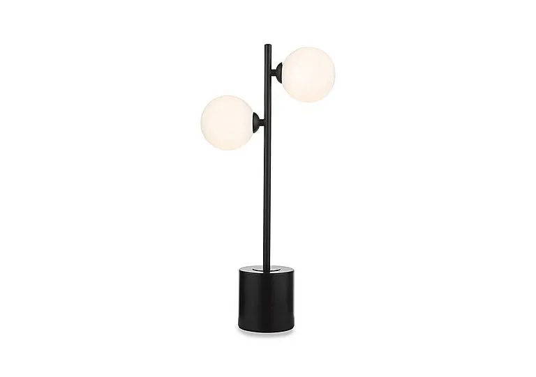 Spiral 2 Light Table Lamp - Black