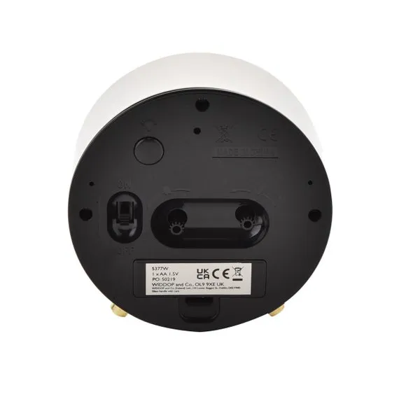Hometime Light & Snooze Alarm Clock with Metal Feet 4