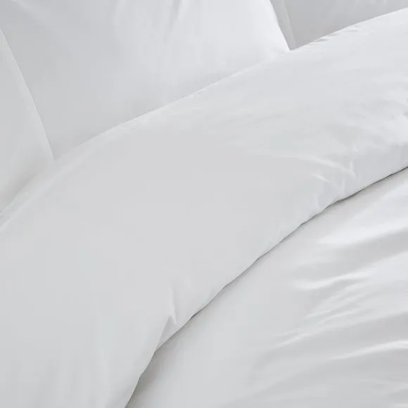 Dorma Crisp & Fresh 400 Thread Count Egyptian Cotton Percale Duvet Cover 4