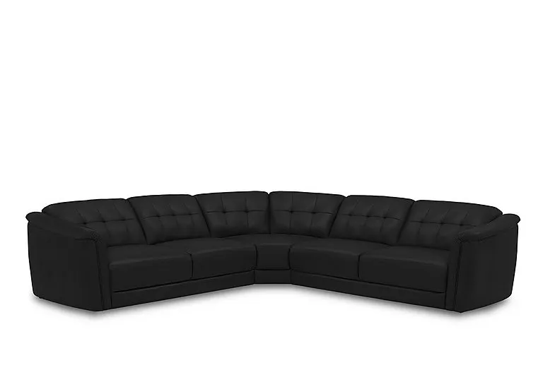 Monarch Large Leather Corner Sofa