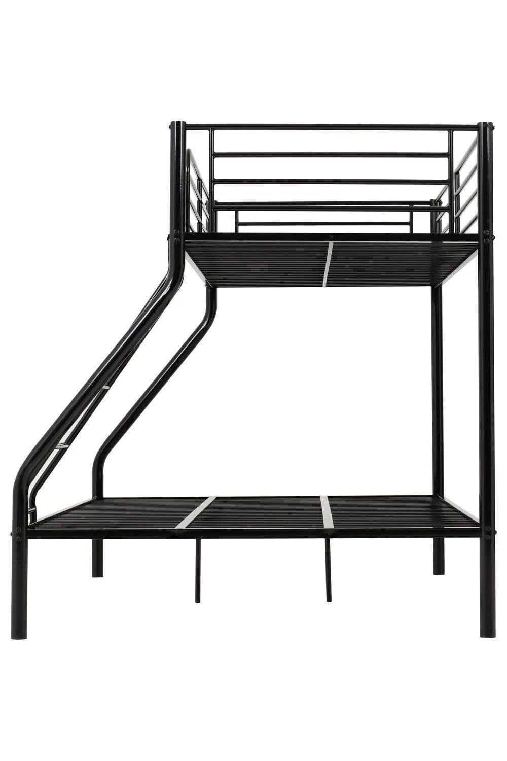Seconique Tandi Triple Sleeper Bunk Bed (Single top bunk / Double bottom bunk) in Black 3