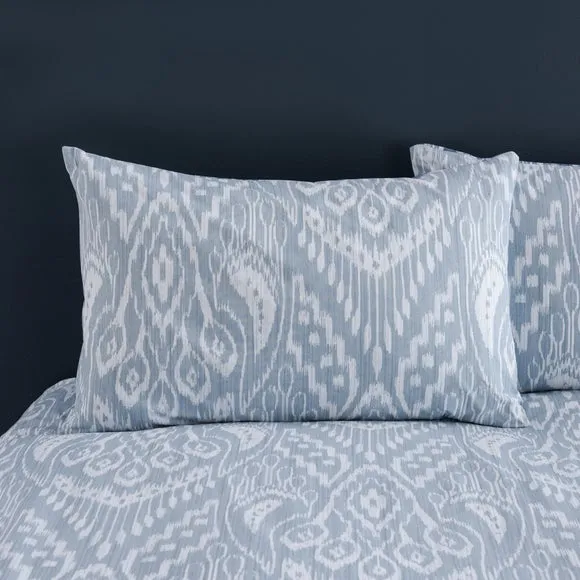 Global Ikat 100% Cotton Duvet Cover & Pillowcase Set 4