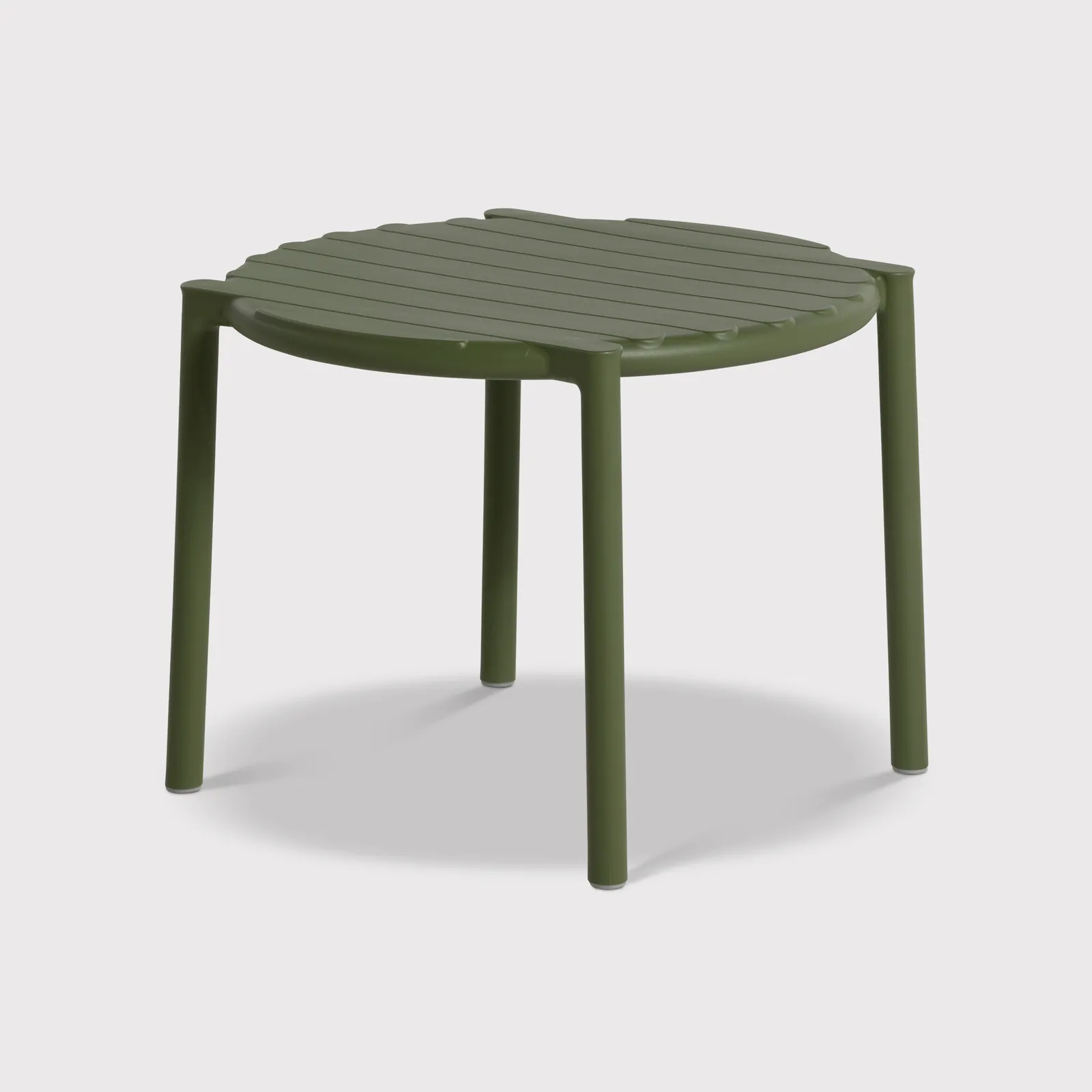 Lima Coffee Table, Round, Recycled Plastic, Green | Barker & Stonehouse 2