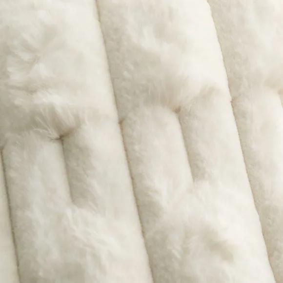 Bianca So Soft Carved Faux Fur Throw Blanket 150cm x 200cm 3