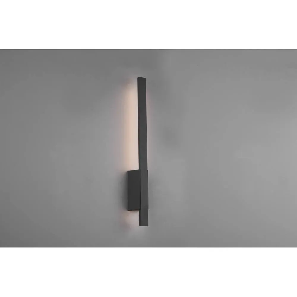 Netlighting Tawa Modern Outdoor Modern Wall Lamp Anthracite 3000K IP54 UK Stock in Black 2
