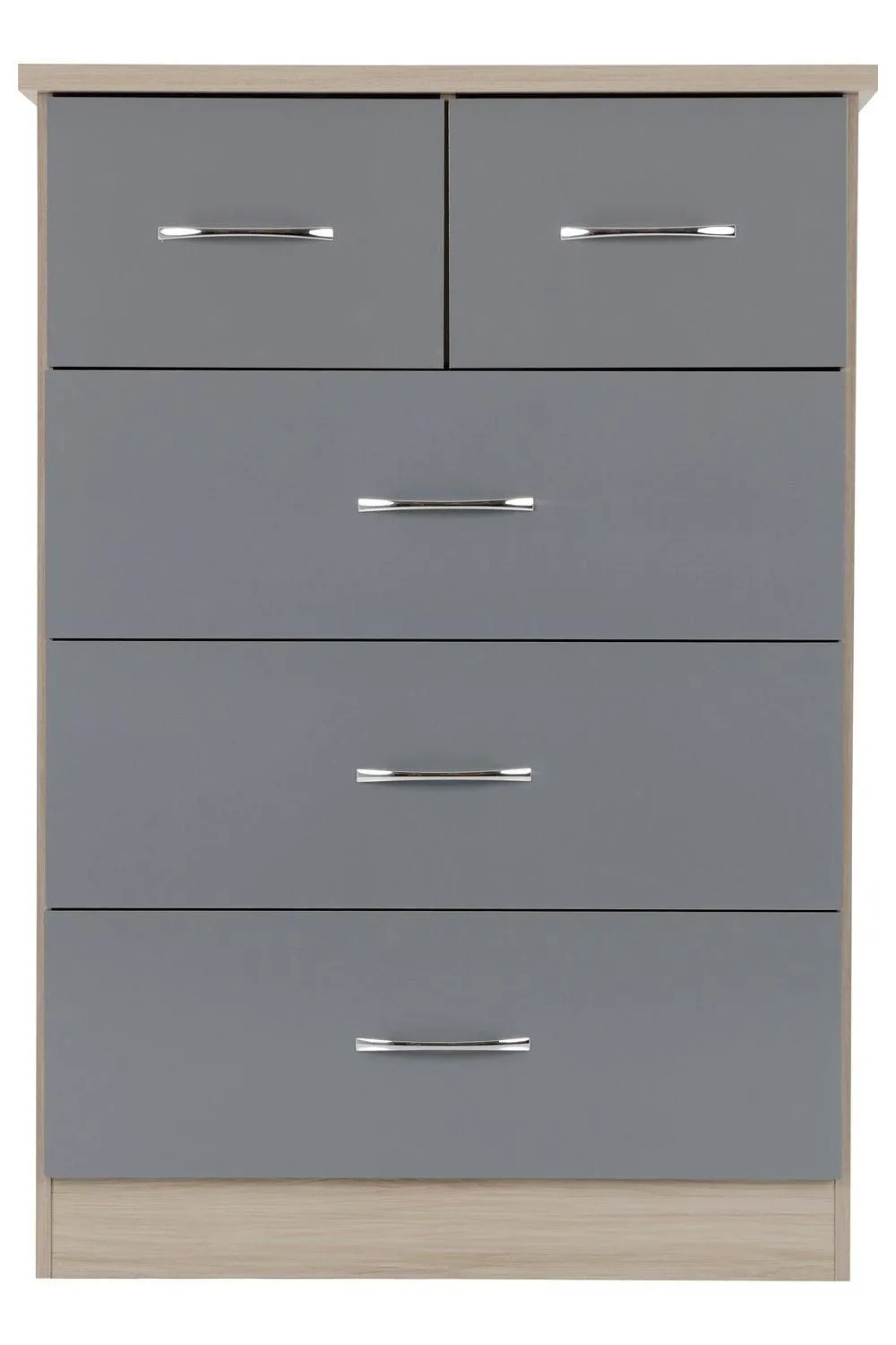 Seconique Nevada 3+2 Drawer Chest in Grey 4
