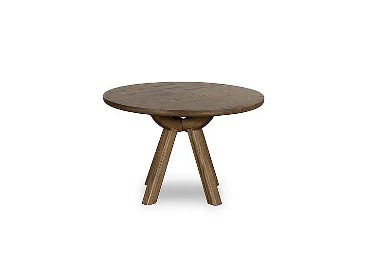 Pien Round Oak Coffee Table - Living Room Furniture - In Time for Christmas
