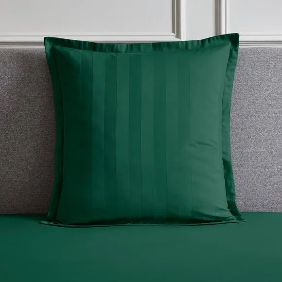 Hotel 230 Thread Count 100% Cotton Sateen Stripe Continental Pillowcase