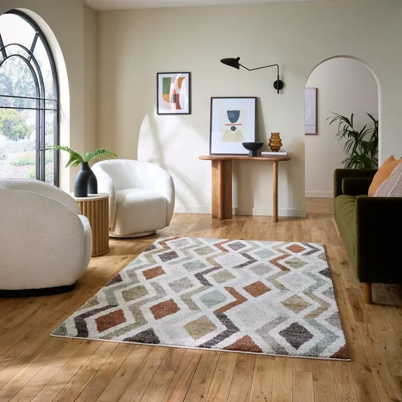 Think Rugs Havana Diamond Rug 1