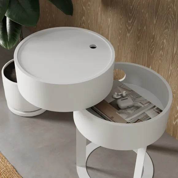 Addison Swivel Bedside Table 2