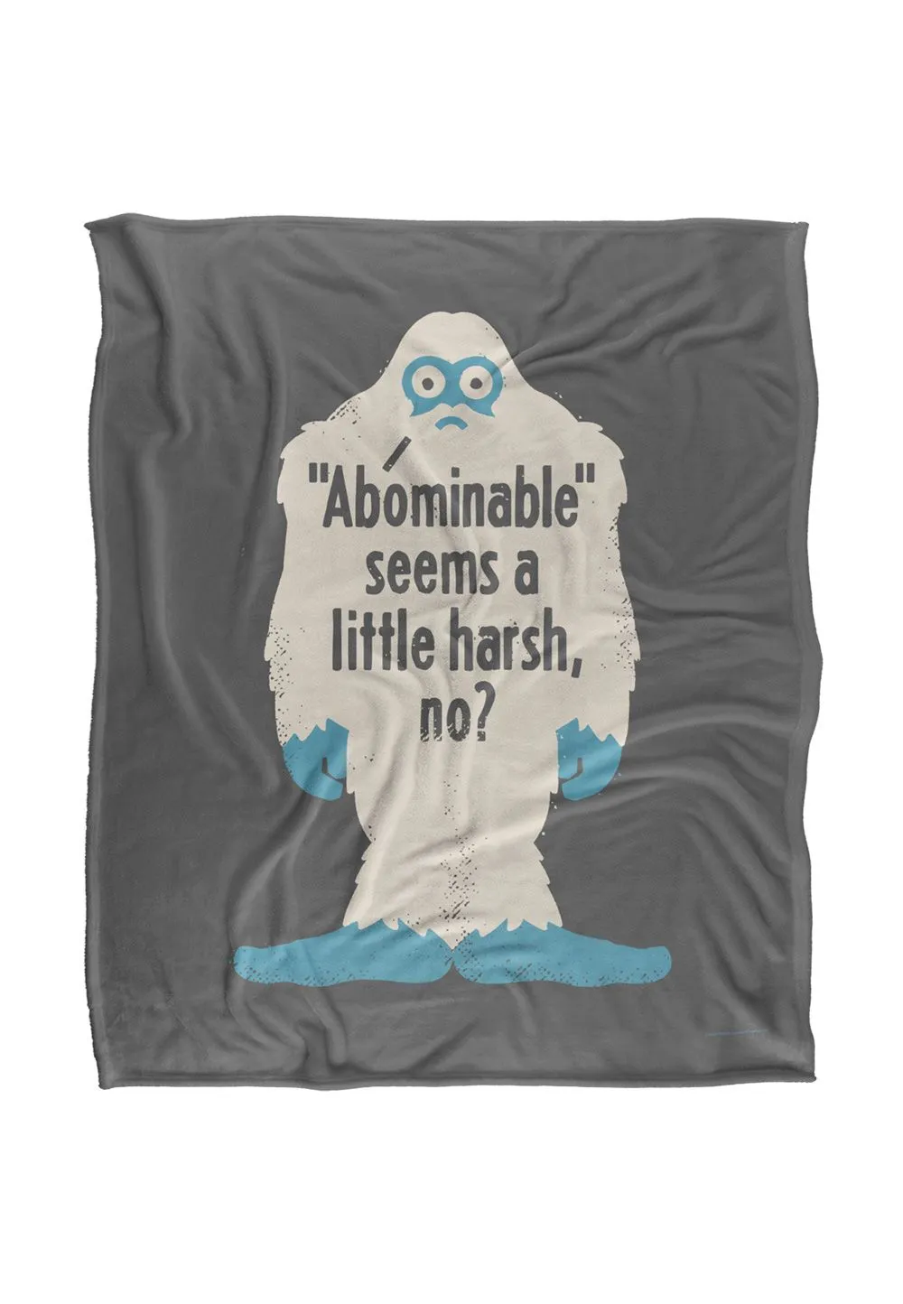 David Olenick Not Cool Silky Touch Super Soft Throw Blanket 152 X 127 cm in White