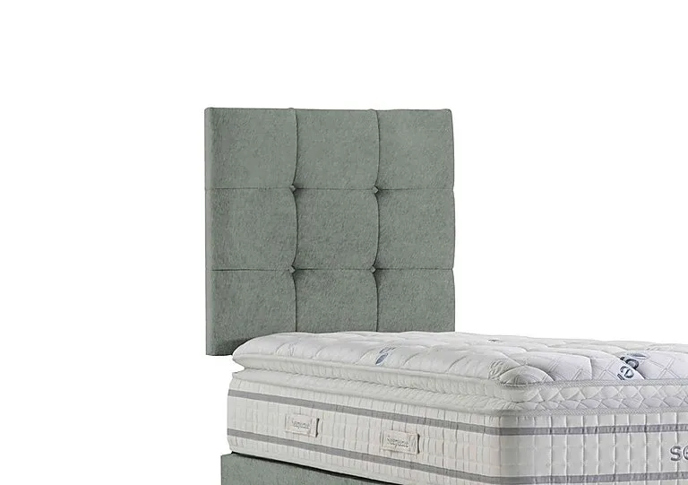 Apex Strutted Headboard - Single - Tweed Mint