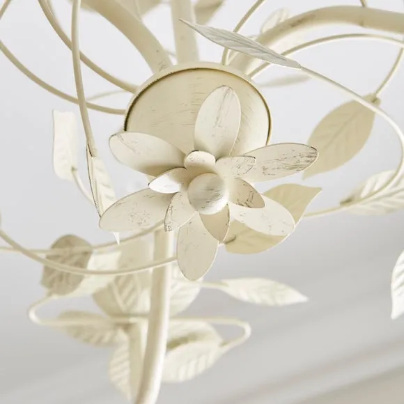Chantelle Floral 3 Light Chandelier 3