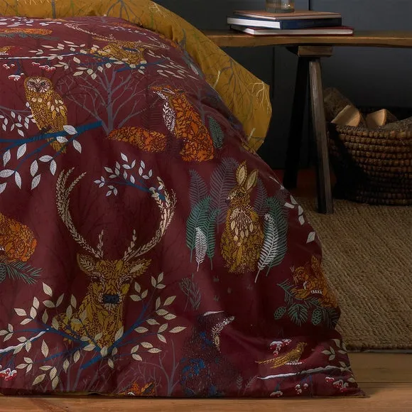 Furn. Riva Forest Fauna Duvet Cover & Pillowcase Set 2