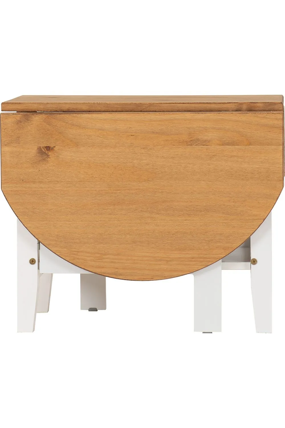 Seconique Santos Drop Leaf Coffee Table in White 5