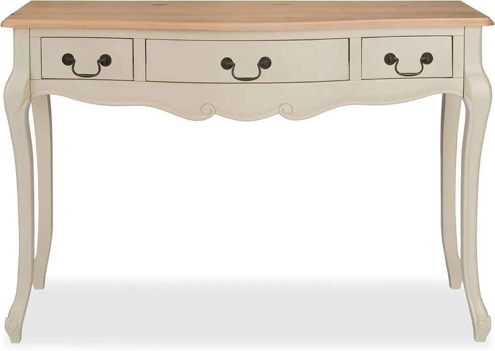 Statement Furniture Juliette Dressing Table Set (Stool, Table, Trinket Mirror) in Ivory 6