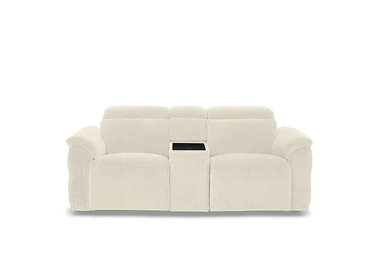 Dolomite 2 Seater Fabric Power Recliner Sofa with Power Headrests and Console