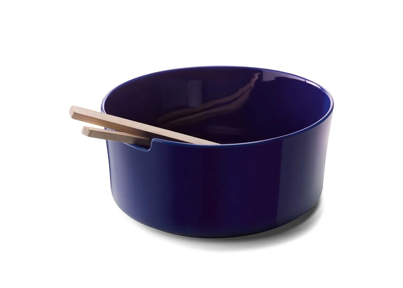 LSA Collective Salad Bowl & Ash Servers Cobalt