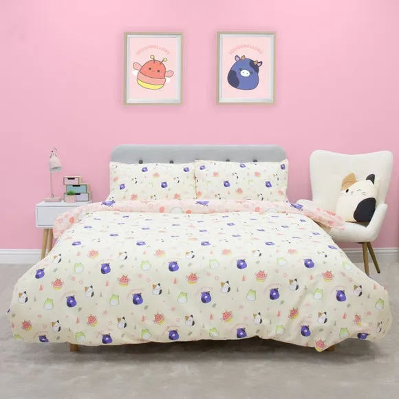 Squishmallow Duvet Cover and Pillowcase Set 3