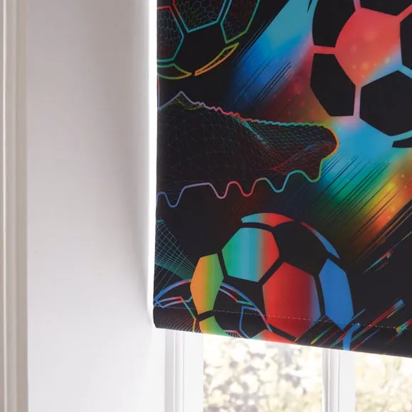 Bright Football Blackout Roller Blind 4