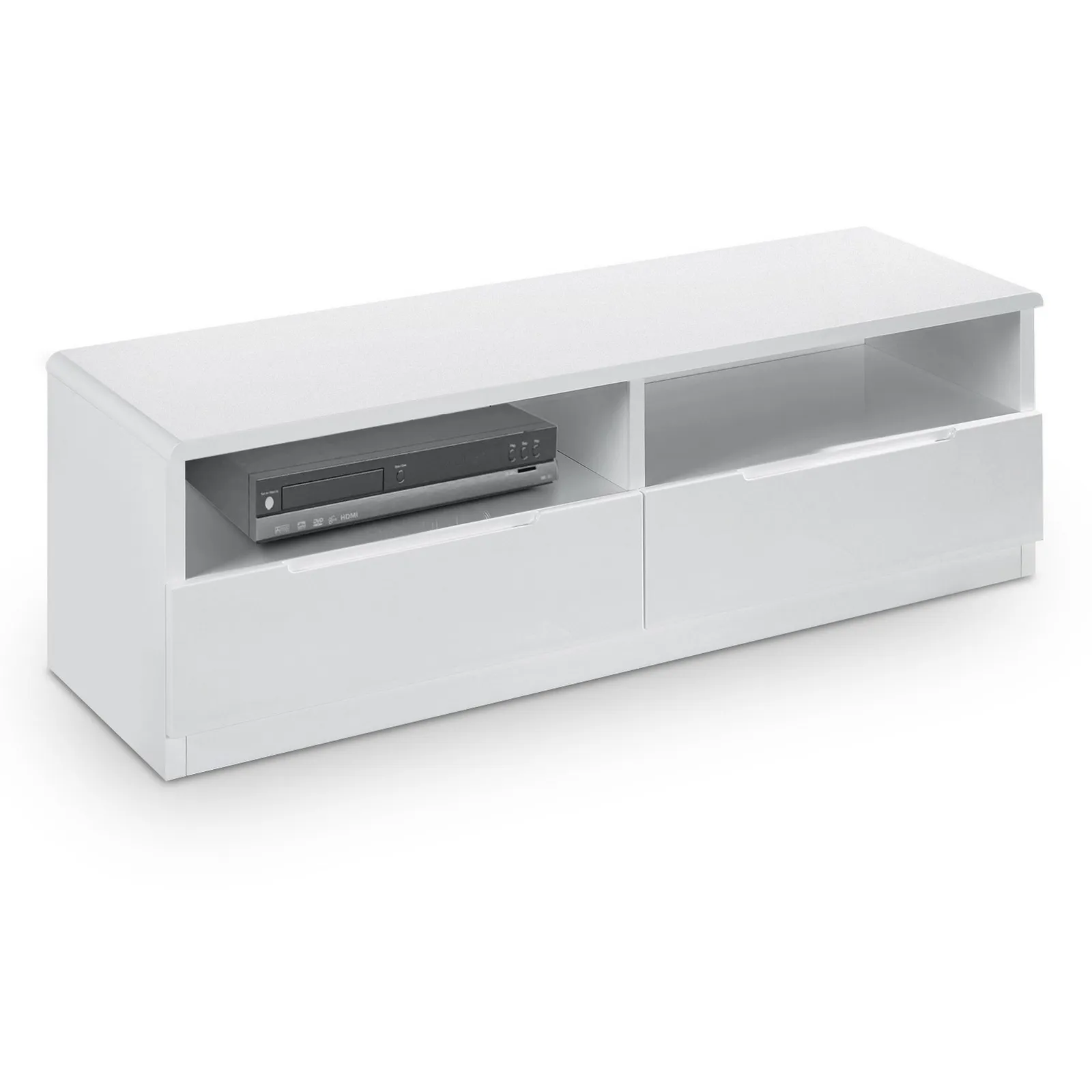 Manhattan 2 Drawer Media Unit White