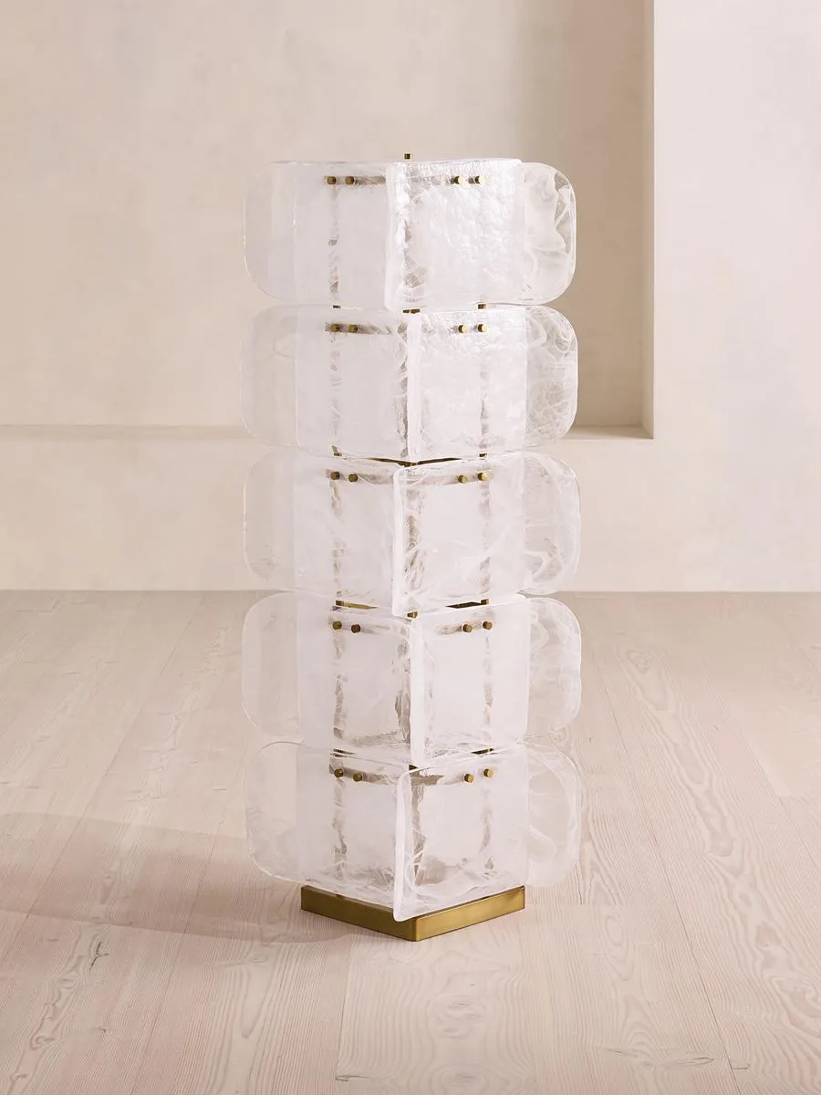 Elias Floor Lamp, White