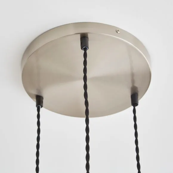 Auburn Industrial 3 Light Adjustable Cluster Ceiling Light 4