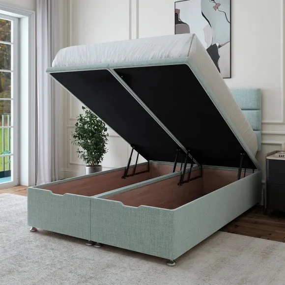 Woven Fabric End of Bed Ottoman Base 3