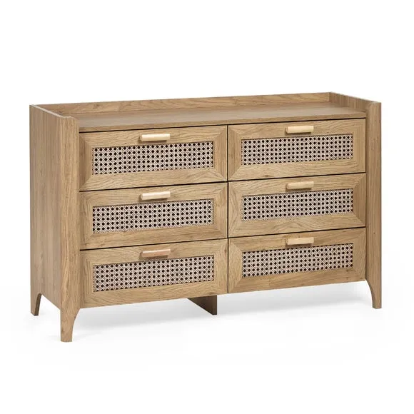 Sydney 6 Drawer Wide Chest 2