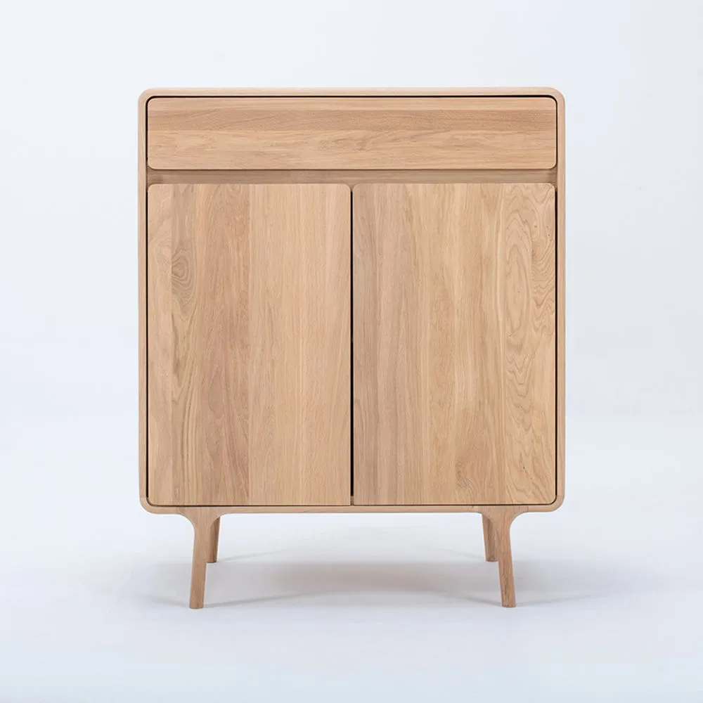 Gazzda Fawn Cabinet White Oiled Oak 2