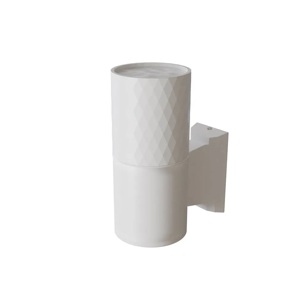 Netlighting Bowery Outdoor Up Down Wall Lamp White IP54 1xGU10