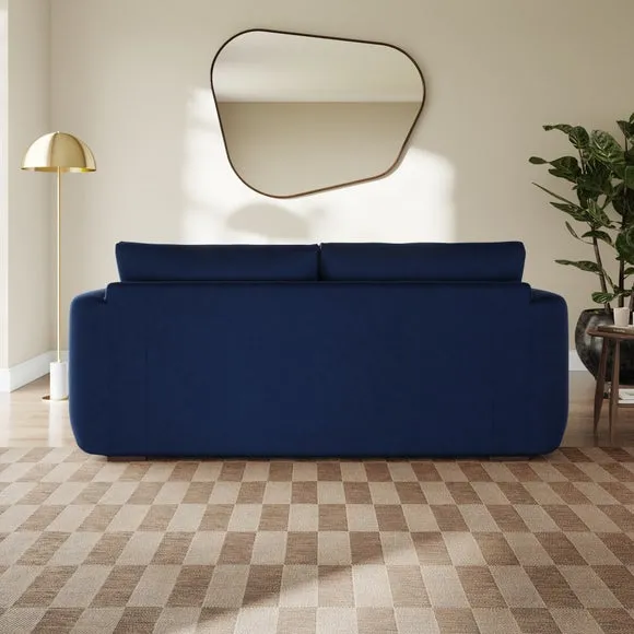 Luca Matte Soft Velvet 3 Seater Sofa 3