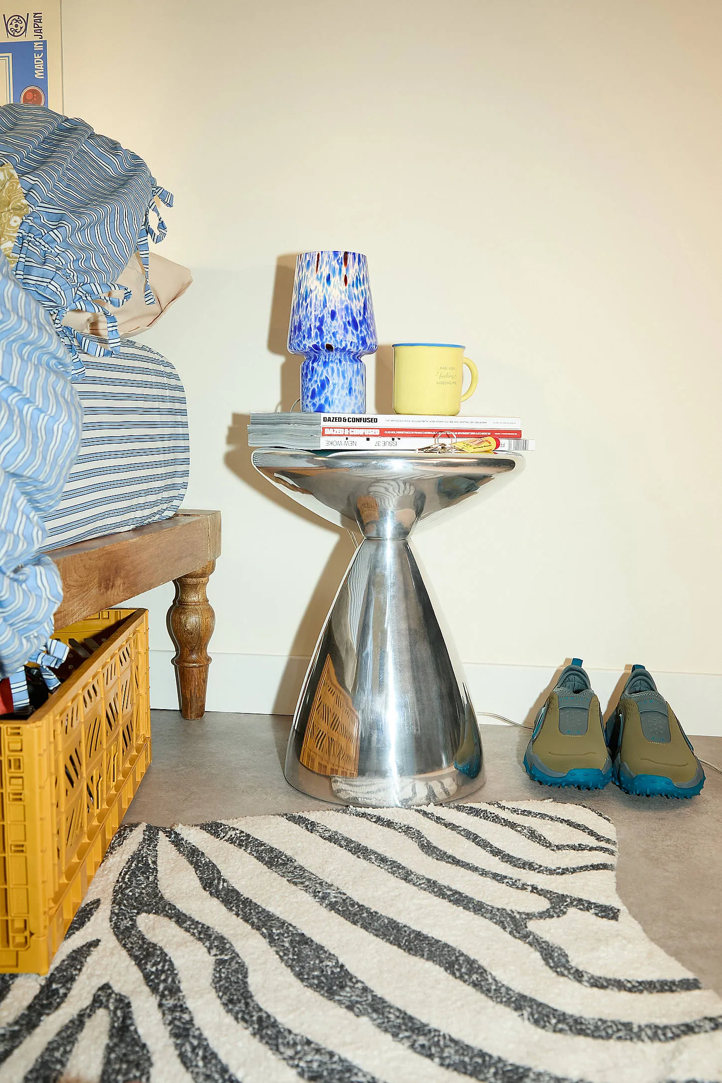 Hudson Side Table - Silver