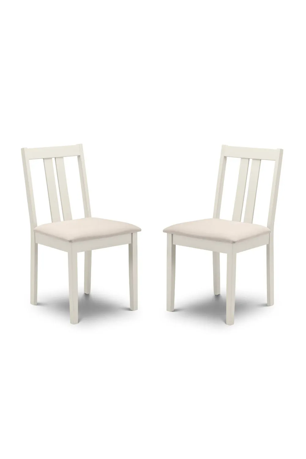 Julian Bowen Rufford Dining Chair (Set of 2) in Ivory 3