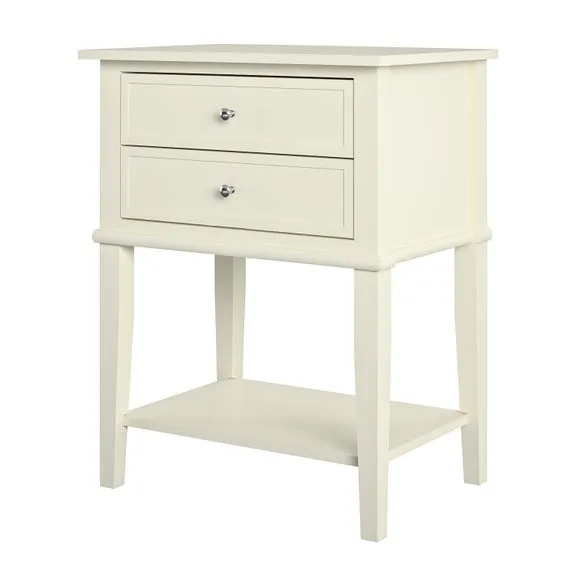 Franklin 2 Drawer Bedside Table 2