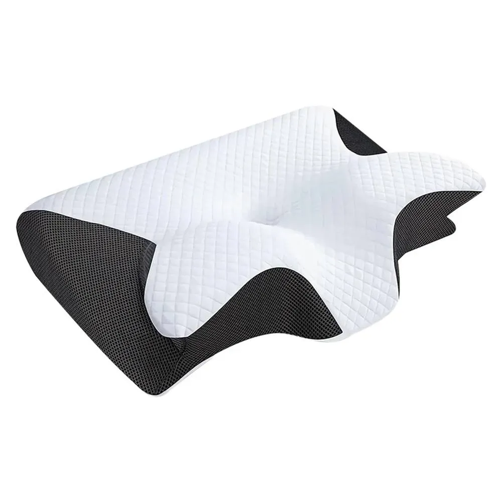 Nordara Foam Pillow Cervical Memory For Neck Shoulder Pain Ergonomic in White