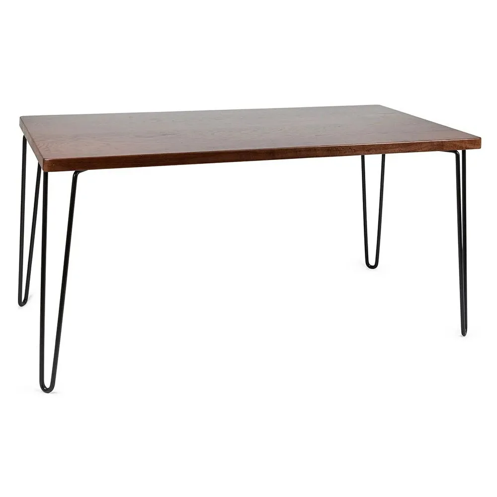 Heal's Brunel Dining Table Rectangular Dark Wood 2