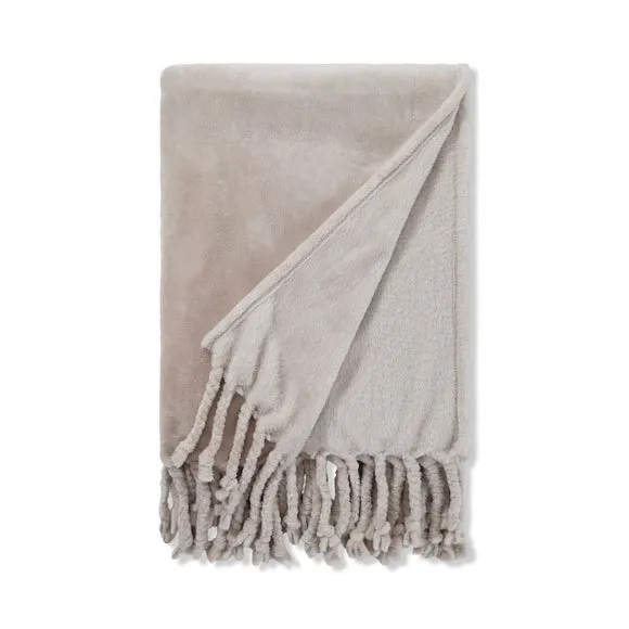 Tassel Throw Blanket 130cm x 170cm 4