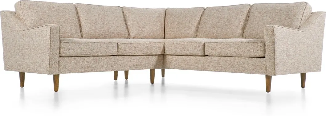 Dallas Corner Sofa, Amber Basketweave 
