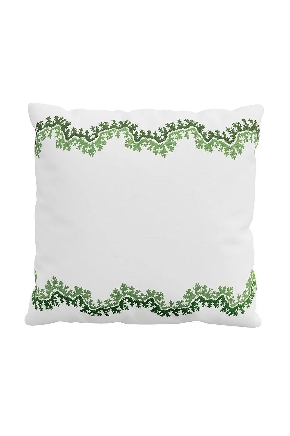 Sanderson 'Sycamore & Oak' Square Pillow Case Pair in White