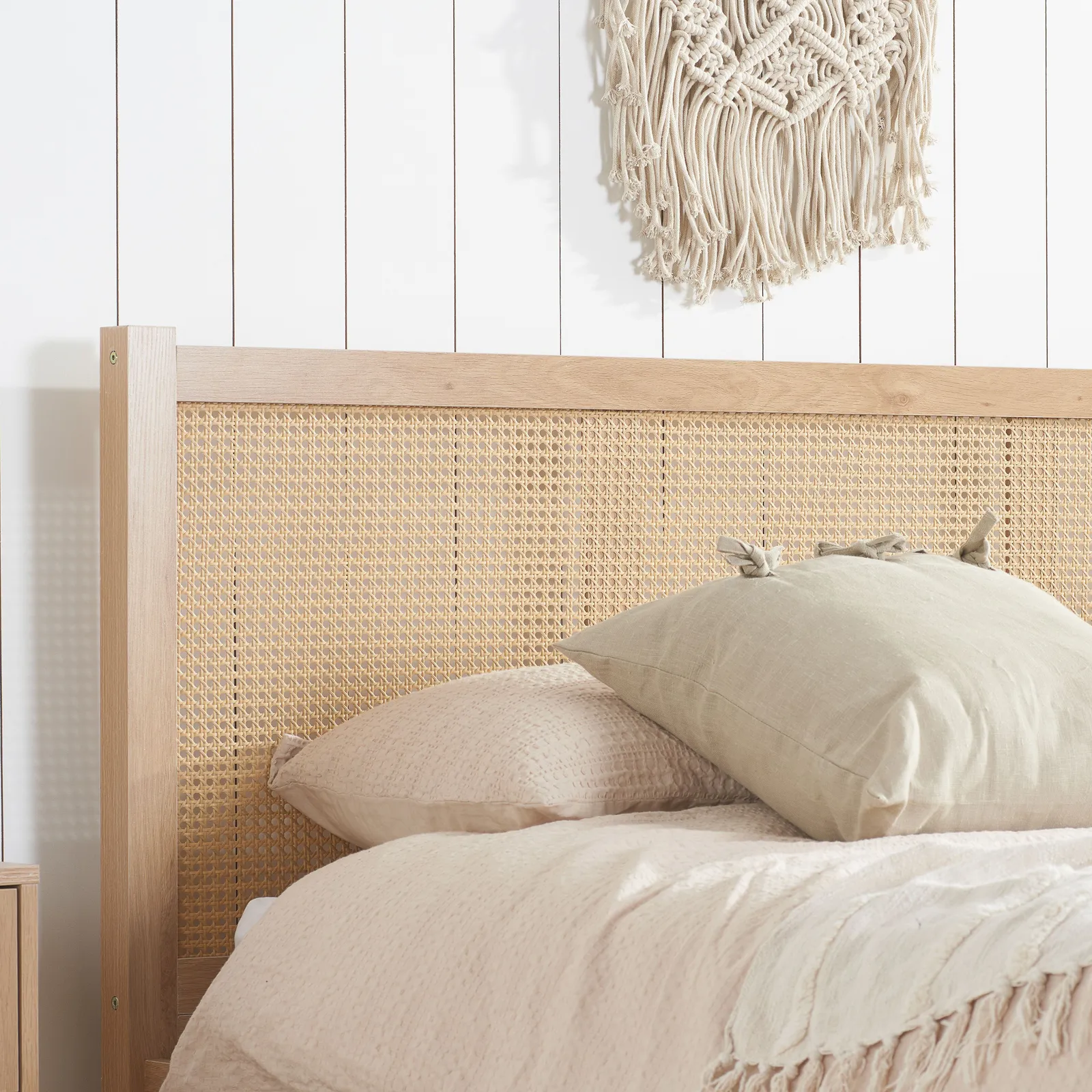 Birlea Rattan Bed Frame Croxley in Natural 2